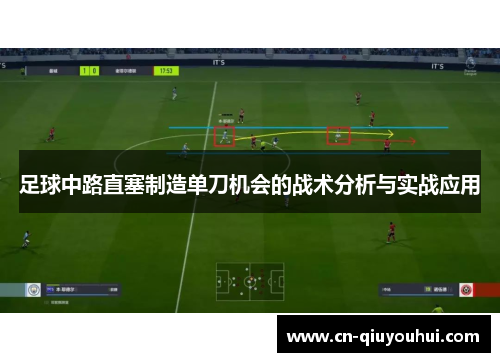 足球中路直塞制造单刀机会的战术分析与实战应用