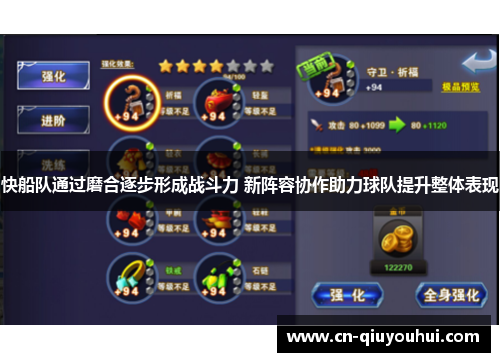 快船队通过磨合逐步形成战斗力 新阵容协作助力球队提升整体表现