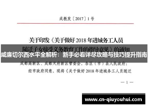威廉切尔西水平全解析:新手必看详尽攻略与技巧提升指南 威廉切尔西水平全解析:新手必看详尽攻略与技巧提升指南